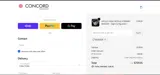 CONCORD AEROSPACE coupon verification screenshot