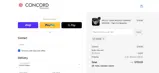 CONCORD AEROSPACE coupon verification screenshot