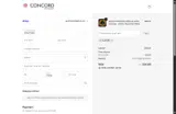 CONCORD AEROSPACE coupon verification screenshot