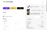 CONCORD AEROSPACE coupon verification screenshot