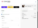 CONCORD AEROSPACE coupon verification screenshot