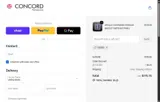 CONCORD AEROSPACE coupon verification screenshot
