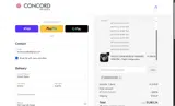 CONCORD AEROSPACE coupon verification screenshot