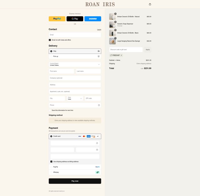 Connected Goods checkout page showing Connected Goods promo code box | Screenshot taken by SimplyCodes community member on Aug 31, 2025