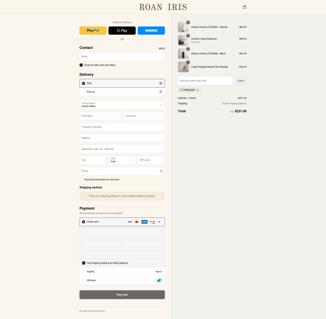 Connected Goods checkout page showing Connected Goods promo code box | Screenshot taken by SimplyCodes community member on Sep 4, 2025