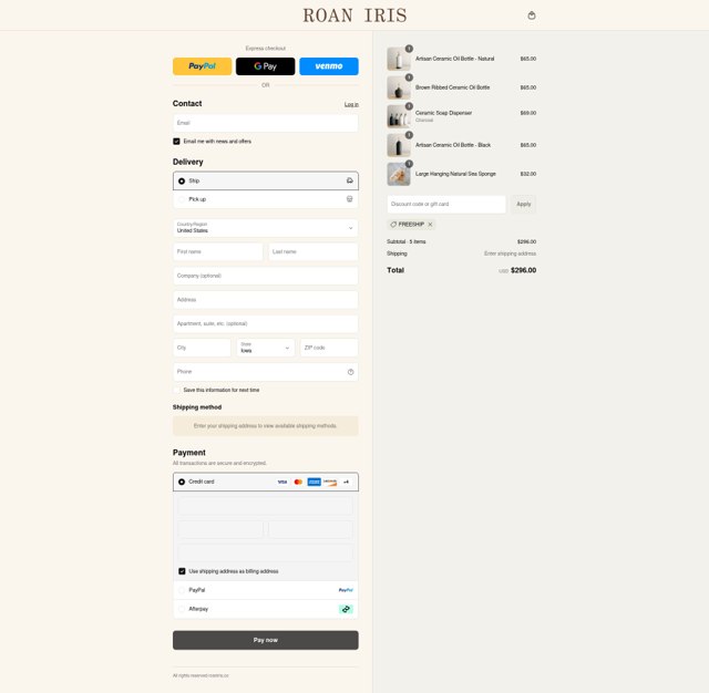 Connected Goods checkout page showing Connected Goods promo code box | Screenshot taken by SimplyCodes community member on Aug 23, 2025