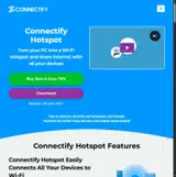 Connectify coupon verification screenshot