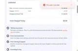 SAVE30 coupon verification screenshot
