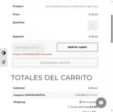 SUMMERSIZZLE20 coupon verification screenshot