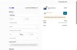 Water coupon verification screenshot
