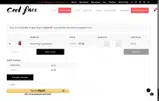 CQUEEN10 coupon verification screenshot