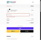 Top coupon verification screenshot