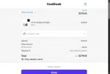 CoolGeek coupon verification screenshot
