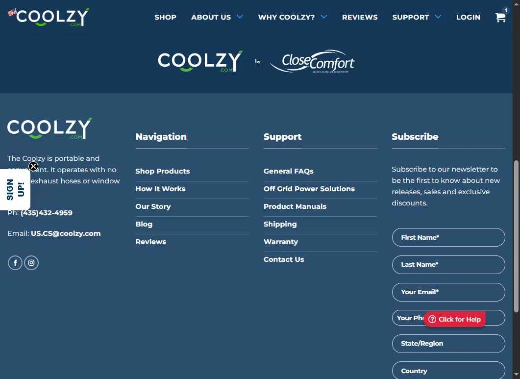 Coolzy checkout page showing Coolzy coupon code box | Screenshot taken by SimplyCodes community member on Jan 19, 2026