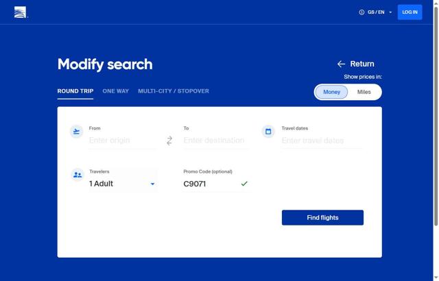 Copa Airlines checkout page showing Copa Airlines promo code box | Screenshot taken by SimplyCodes community member on Sep 29, 2025