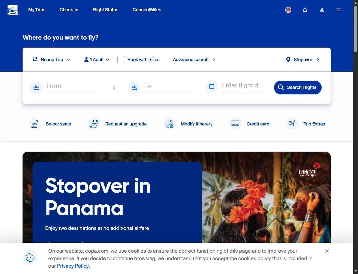 Copa Airlines checkout page showing Copa Airlines promo code box | Screenshot taken by SimplyCodes community member on Jan 18, 2026