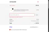 COR25 coupon verification screenshot