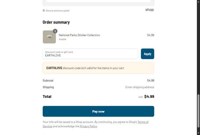 Cordova Outdoors checkout page showing Cordova Outdoors coupon code box | Screenshot taken by SimplyCodes community member on Sep 11, 2025