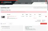 Coremark Metals coupon verification screenshot