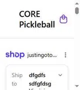 CORE10 coupon verification screenshot