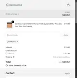 EMILY15 coupon verification screenshot