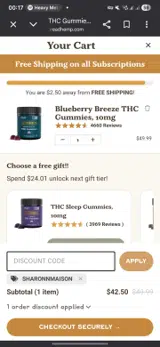 Cornbread coupon verification screenshot