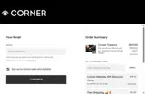 Corner coupon verification screenshot