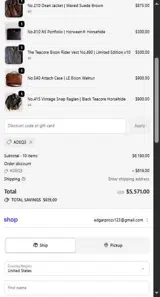 Coronado Leather coupon verification screenshot
