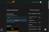 CORP10 coupon verification screenshot