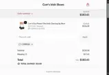 Corrs Irish Shoes coupon verification screenshot