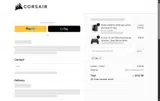 Corsair coupon verification screenshot