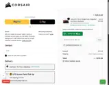 Corsair coupon verification screenshot