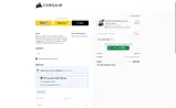 Corsair coupon verification screenshot