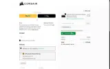Corsair coupon verification screenshot