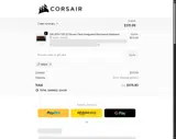 Corsair coupon verification screenshot