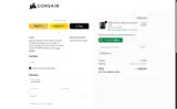 Corsair coupon verification screenshot
