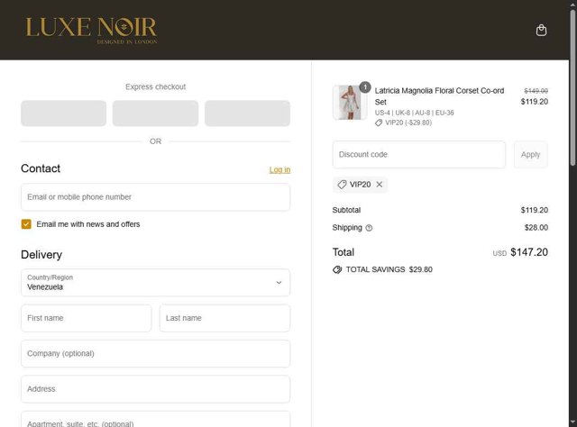 CorsetDeal checkout page showing CorsetDeal discount code box | Screenshot taken by SimplyCodes community member on Aug 26, 2025