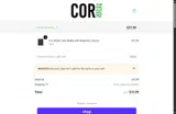 RACKIT25 coupon verification screenshot