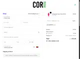 CORVIP10 coupon verification screenshot