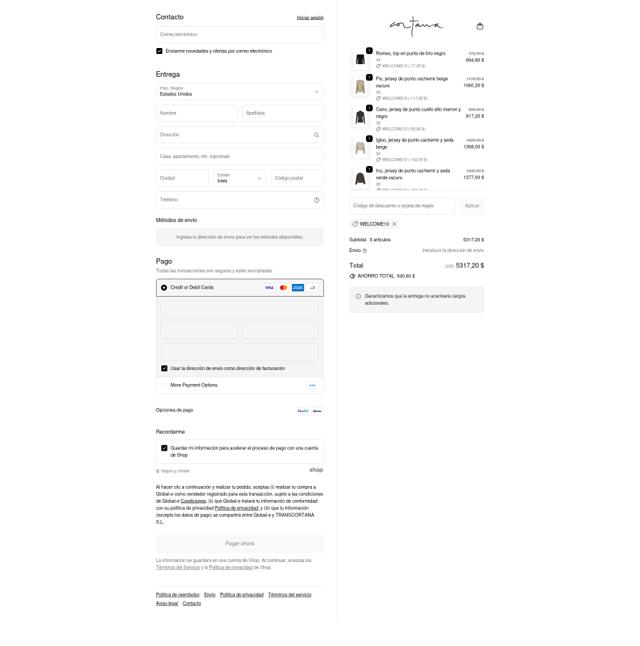 Cortana checkout page showing Cortana promo code box | Screenshot taken by SimplyCodes community member on Sep 21, 2025