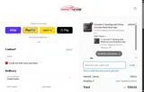 Corvette Store Online coupon verification screenshot