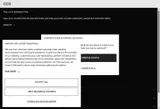 COS coupon verification screenshot