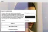 COS coupon verification screenshot