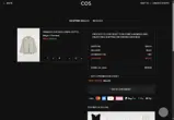 COS coupon verification screenshot