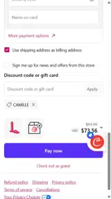 Cosara coupon verification screenshot