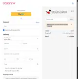 10CIKI coupon verification screenshot