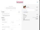 Cosmos Art Ceramics coupon verification screenshot
