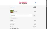 Cosmos Art Ceramics coupon verification screenshot