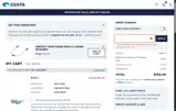 Costa Sunglasses coupon verification screenshot