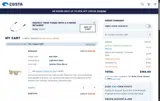 Costa Sunglasses coupon verification screenshot